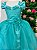 Vestido Marie Longo Manga Princesa Verde Tiffany - Imagem 2