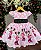 Vestido Tematico Luxo Minnie/Minie Rosa - Imagem 3
