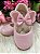 Sapatilha Flor Di MIla Baby Rosa Gliter - Imagem 5