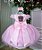 Vestido Marie Rosa Jardim Encantado Flores - Imagem 4
