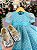 Vestido Marie Azul Tiffany Bolinhas - Imagem 7