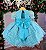 Vestido Marie Azul Tiffany Bolinhas - Imagem 10