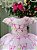 Vestido Marie Jardim Encantado Borboleta Rosa - Imagem 2