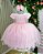Vestido Menina Bonita Dafne Rosa Bebe - Imagem 2