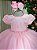 Vestido Menina Bonita Dafne Rosa Bebe - Imagem 5