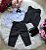Conjunto Miss Cherry Colete Alfaiataria Preto - Imagem 1
