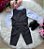 Conjunto Miss Cherry Colete Alfaiataria Preto - Imagem 3