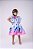 Vestido Temáticos Kids Tik Tok Azul Bebe - Imagem 3