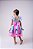 Vestido Temáticos Kids Tik Tok Azul Bebe - Imagem 6