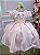 Vestido Miss Sweet Jardim Encantado Rosa Bebe - Imagem 5