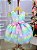 Vestido Miss Sweet Colorido - Arco Iris Candy - Imagem 1