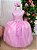 Vestido Marie Longo Larissa Rosa Bebe - Imagem 4