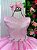 Vestido Marie Longo Larissa Rosa Bebe - Imagem 2