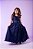 Vestido Marie Longo Mel Azul Petróleo - Imagem 4