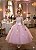 Vestido Juvenil Vila Lele Regata Flores Rose - Imagem 3