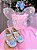 Vestido Marie Jardim das Borboletas Rosa Bebe Viviane - Imagem 9