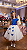 Vestido Juvenil - Midi Vila Lele Sabrina Azul Royal e Off - Imagem 6
