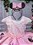 Vestido Infantil Temáticos da Gigi Minnie Minie Rosa - Imagem 3