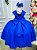 Vestido Giovanella/Giovanela Longo Valentina Azul Royal - Imagem 6