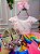 Vestido Infantil Temáticos da Gigi Peito Perolas Bolofofos - Bolo Fofos Rosa - Imagem 5
