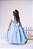 Vestido Giovanella/Giovanela Longo Valentina Azul Bebe - Imagem 4