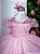 Vestido Giovanella/Giovanela Mariza Longo Rosa Bebe - Imagem 4