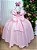 Vestido Giovanella/Giovanela Mariza Longo Rosa Bebe - Imagem 5