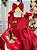Vestido Blogueirinha Vermelho Cerejinha - Imagem 7