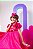 Vestido Bella Child/Fantasia Longa A Bela Adormecida Aurora Pink - Imagem 1