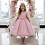 Vestido Bella Child Laize Rosa Bebe - Imagem 1