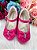 Sapatilha Flor Di Mila Pink Laço Com Strass - Imagem 3