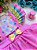 Romper/Vestido Princesa Circo -Doces -Doceria - Candy Rosa - Imagem 5