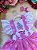 Romper/Vestido Princesa Belli Galinha Pintadinha Rosa - Imagem 3