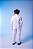Conjunto Miss Cherry Social Leonardo Colete Branco - Imagem 1