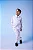 Conjunto Miss Cherry Social Leonardo Colete Branco - Imagem 7