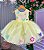 Vestido Princesa Belli Anabel Jardim Encantado Amarelo - Imagem 5