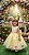 Vestido Princesa Belli Anabel Jardim Encantado Amarelo - Imagem 3