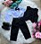 Conjunto Miss Cherry Social Leonardo Colete Preto - Imagem 12