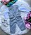 Conjunto Miss Cherry Social Leonardo Colete Cinza Grafite - Imagem 2