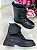 Bota Bolsinha Nilqi Preto Cano Médio - Imagem 4