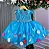 Vestido Princesa Belli Bia Jardim Encantado Azul Tiffany - Imagem 10