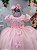 Vestido Infantil Menina Bonita Rosa Borboletas - Imagem 7