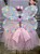 Vestido Infantil Menina Bonita Rosa Borboletas - Imagem 9