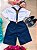 Conjunto Meninos Kanga Social Miguel Azul Marinho Suspensorio Shorts - Imagem 1