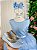 Vestido Enjoy Longo Regata Azul Bebe - Imagem 1