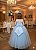 Vestido Enjoy Longo Regata Azul Bebe - Imagem 8