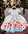 Vestido Giovanella /Giovanela Azul Bebe Borboletas - Imagem 3