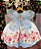 Vestido Giovanella /Giovanela Azul Bebe Borboletas - Imagem 7