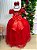 Vestido Enjoy Longo Laura Vermelho Peito Rendado - Imagem 1