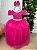 Vestido Enjoy Laura Longo Pink Rendado - Imagem 1